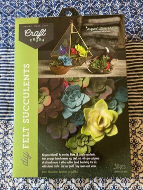 *New* Felt Succulent Craft